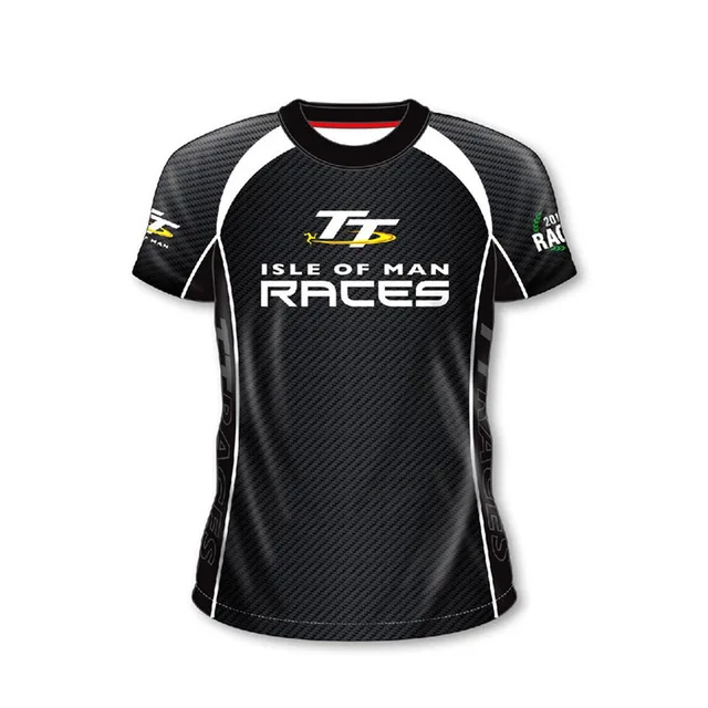 

Moto gp TT RACE ISLE OF Mens Black/Hi-Vis Element T-shirt Racewear Shocker