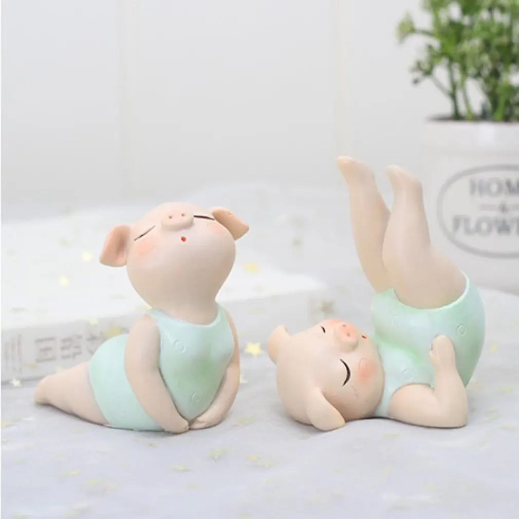 Смолой Йога свинья портреты | Дом и сад