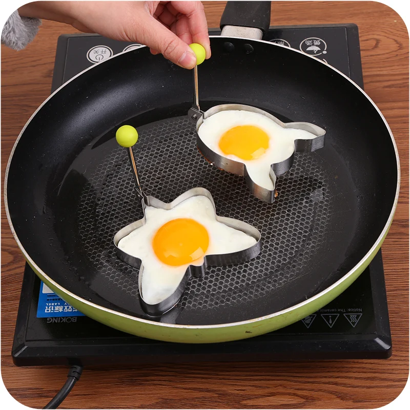 Форма для яичницы из нержавеющей стали 1 шт.|Кольца яиц и блинчиков| |