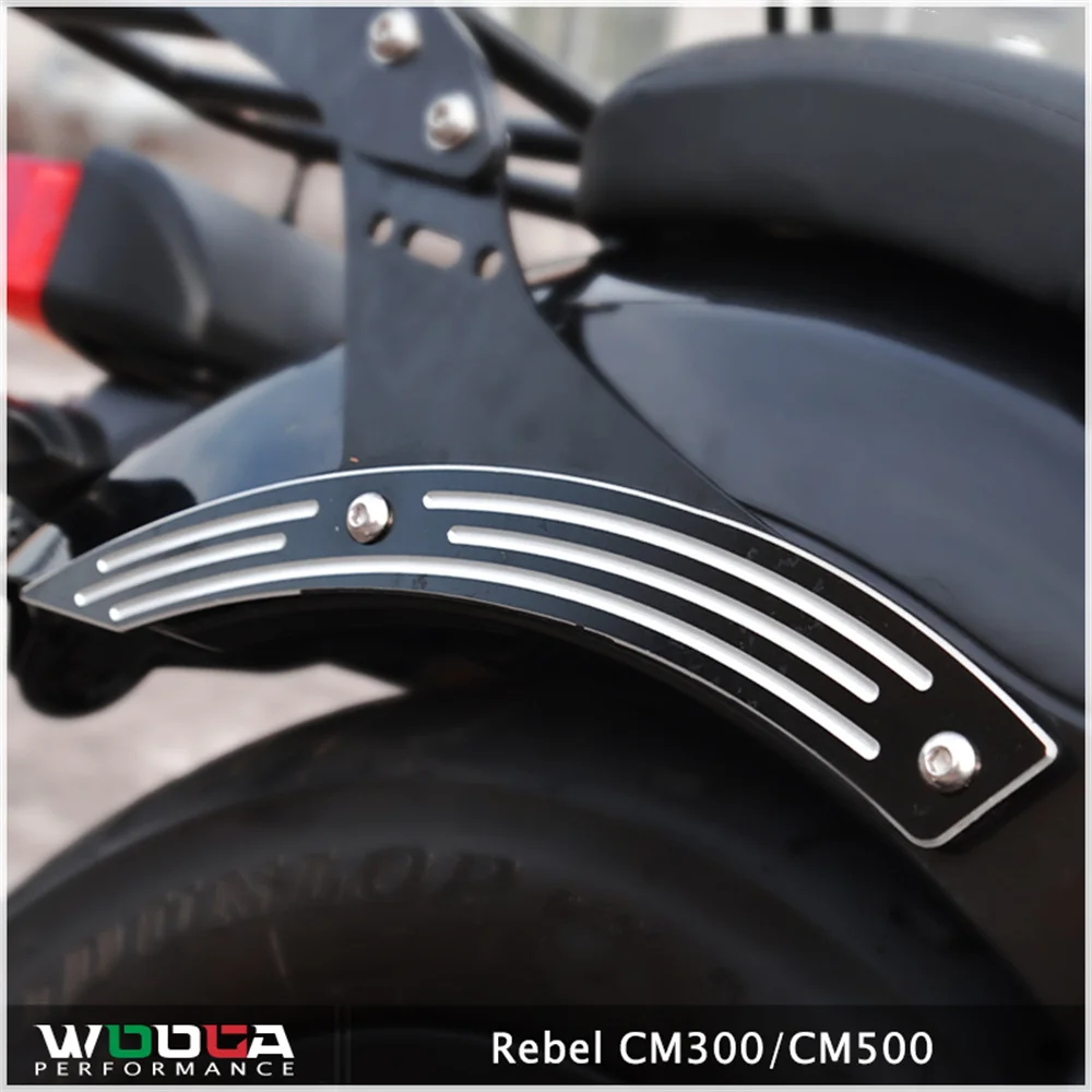 For Honda Rebel CMX 250 300 500 CMX500 CMX250 CMX300 2017-2021 Ornamental Mouldings  Rear Mudguard Passenger Side Cover
