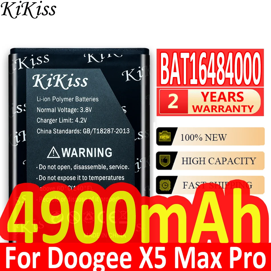 

Для DOOGEE X5 MAX X5max Pro мобильный телефон аккумулятор BAT16484000 4900 мАч аккумулятор Для DOOGEE X5 MAX X5max Pro