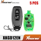 Xhorse XKGD12EN проводной дистанционный ключ для гаражной двери английская версия 5 шт.лот