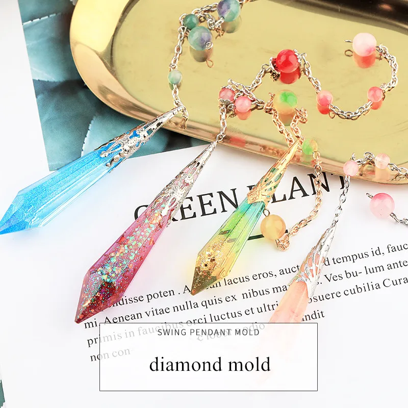 1 шт. эпоксидная формочка для силиконовой Подвески Подвеска самостоятельного