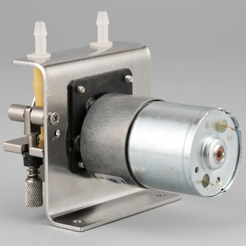 12V инструмент выделенная шаговый мотор перистальтический насос для перекачки жидкостей большой поток перистальтического насоса