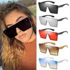 Солнцезащитные очки мужские и женские, квадратные, в европейском и американском стиле ретро, UV400, 2021
