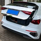 Для Audi A3 8Y 2020 2021 2022 Задняя Крышка багажника задняя крышка литье полоски накладка отделка Стайлинг автомобиля
