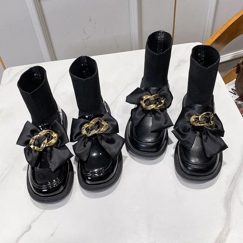 

2021 Autumn And Winter New Lok Fu Shoes Women's English Style Retro College Style Comfortable Sponge Cake Platform.