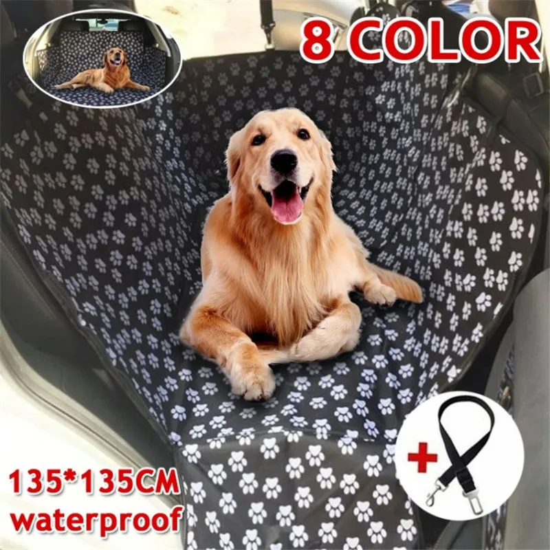 

Dog Carriers Waterproof Rear Back Pet Dog Car Seat Cover Mats Hammock Protector With Safety Belt Transportin