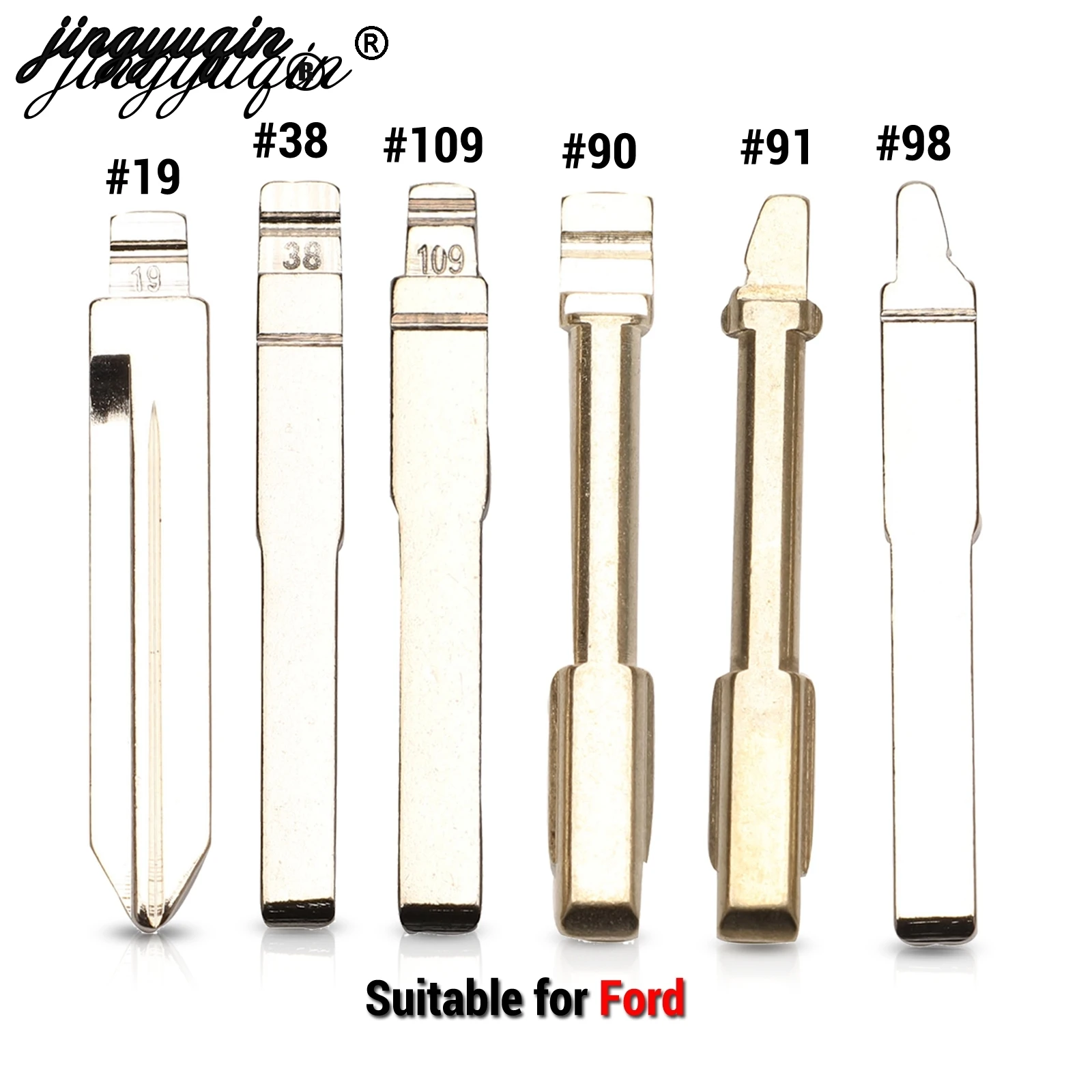 Jingyuqin #19 98 90 91 109 38 No.38 дистанционный ключ для Ford Focus mondeo Fiesta Transit Galaxy пустой заменить