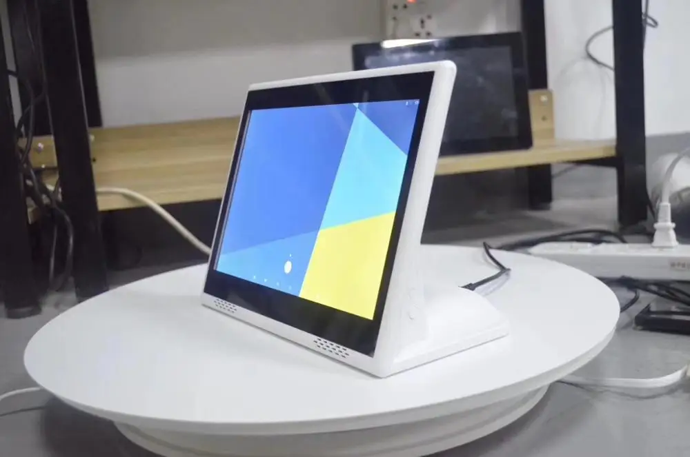 13 15 дюймов digital signage режиме Q кода сканер отпечатков пальцев и RFID считыватель ЖК