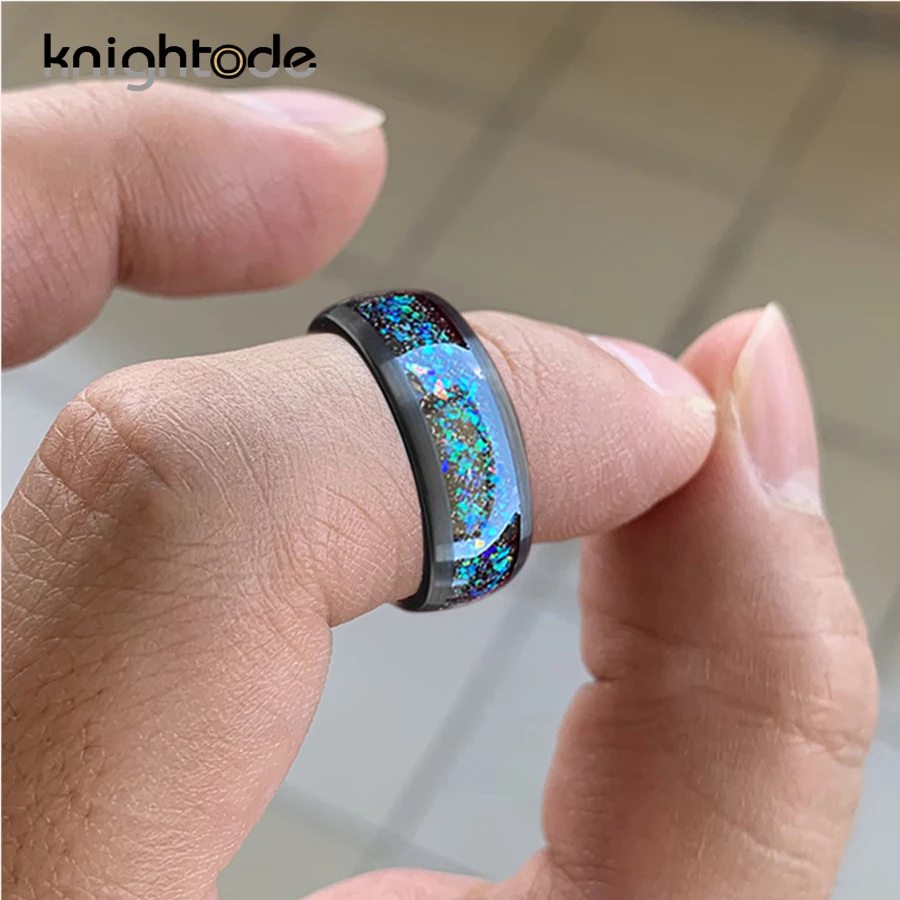 Кольцо обручальное из карбида вольфрама 8 мм | Украшения и аксессуары