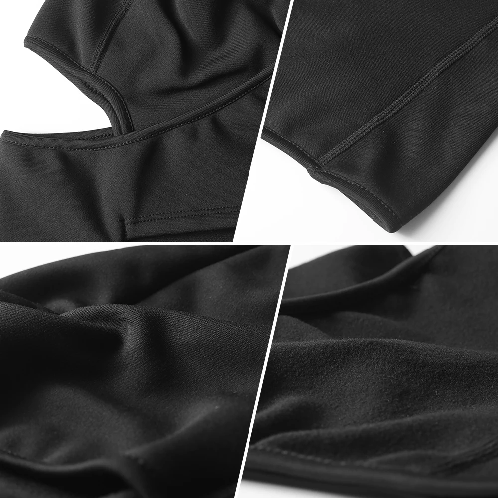 Зимняя мотоциклетная теплая флисовая маска Балаклава кепка тактическая