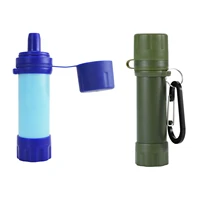 outdoor portable water filter personal water filtration straw emergency survival gear water purifier for camping climbing