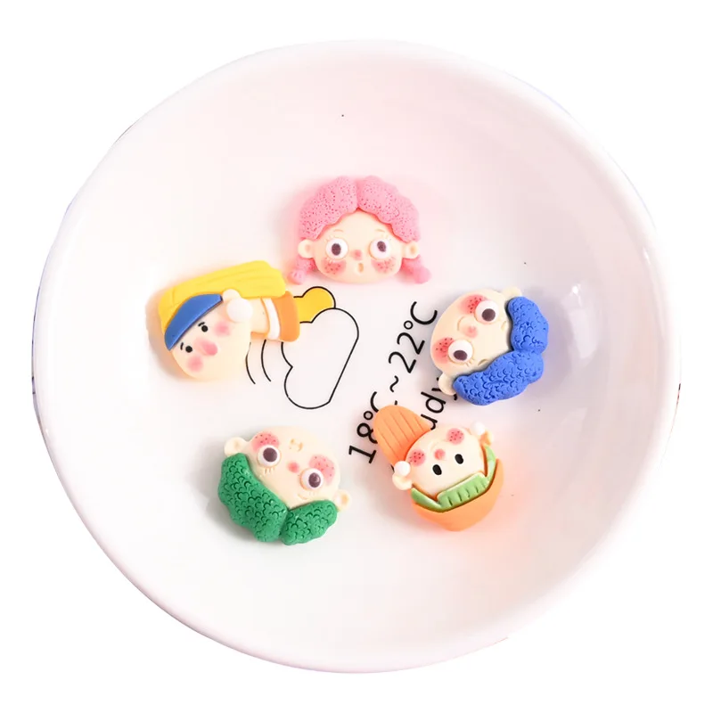 Подвеска для обуви 1 шт. мультяшная трехмерная милая девочка мальчик полимерная