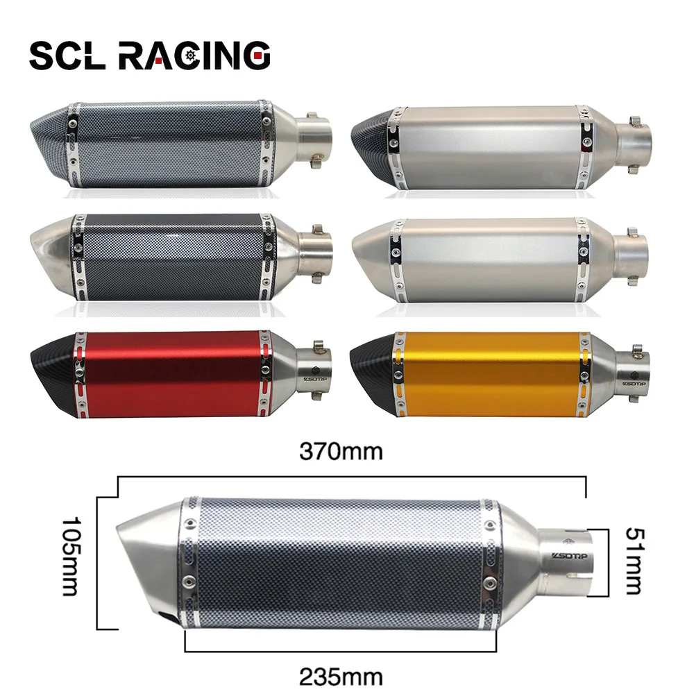 Выхлопной глушитель Alconstar гоночного мотоцикла модифицирующий выхлопных газов