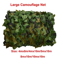 large woodland camo netting camouflage net for camping military hunting shooting sunscreen nets