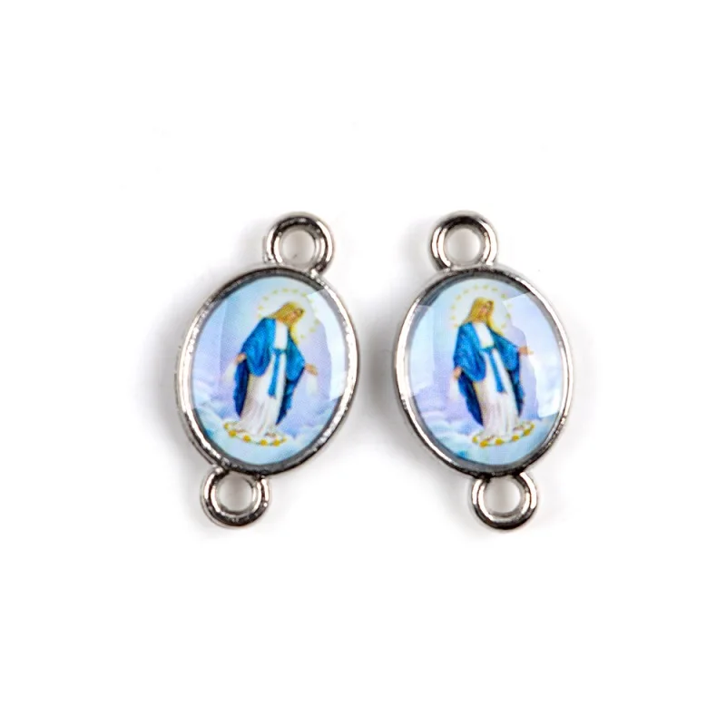 Наклейка с изображением Иисуса Христа водонепроницаемый Розарий ожерелье