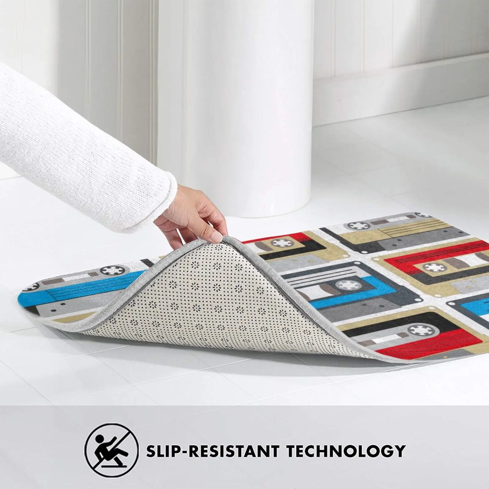 Кассетная лента с узором коврик для входной двери ванной Тэйлор качественные