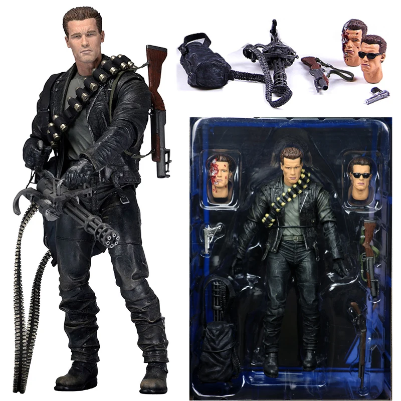 

Terminator Figure Fate Figure NECA Action Figure Terminator 2 T-800 Sarah Connor Figures Collectible Model Toy Gift