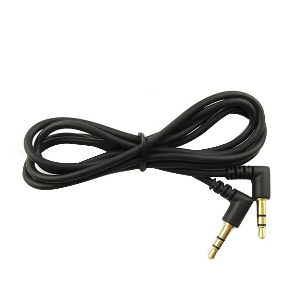 

1m 90 Degree Angle 3.5mm Male to Male Car AUX Speaker Stereo Audio Cable Cord