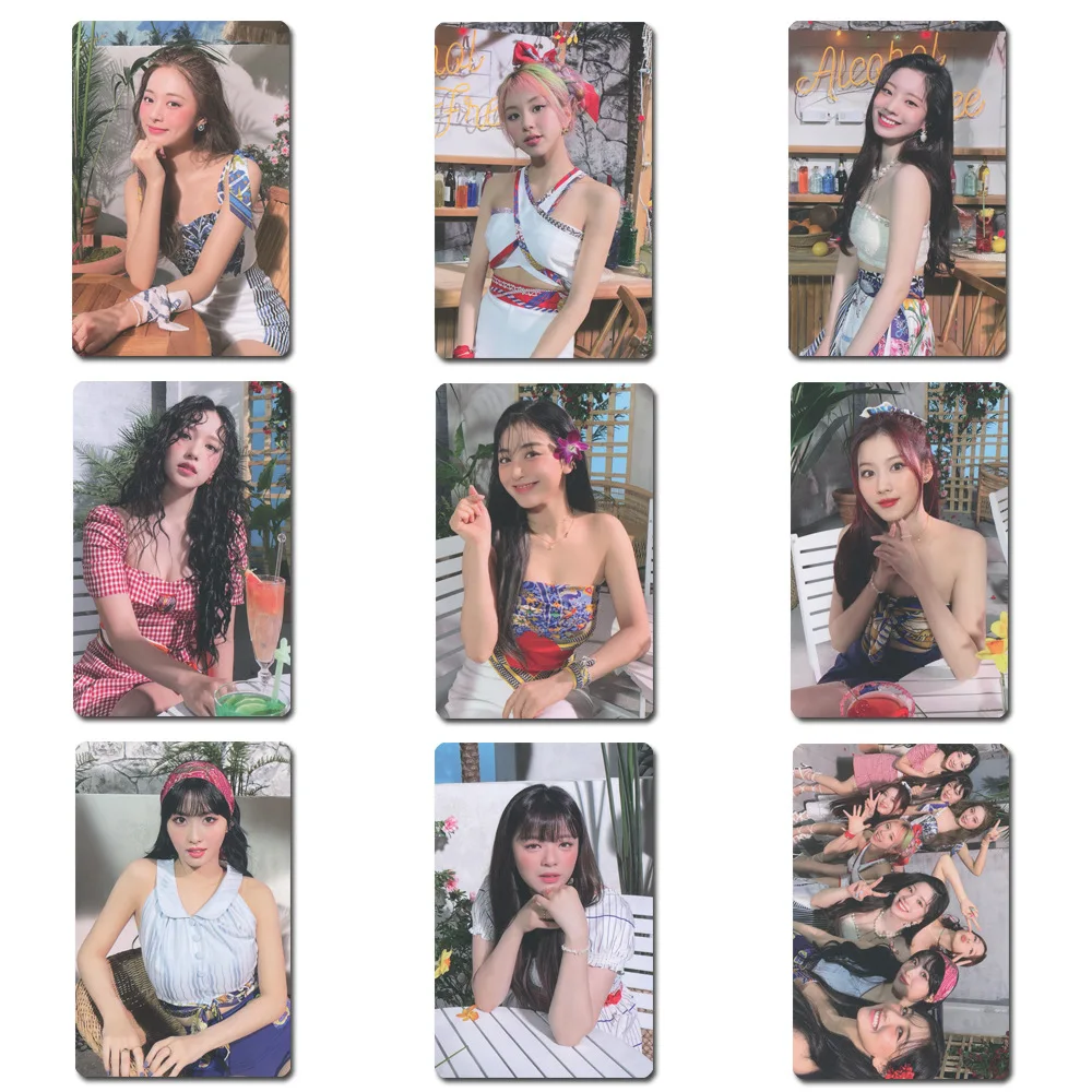 

10pcs/set KPOP TWICE Photocard New Album Taste of Love Photo album Cards for fans collection High quality HD Print