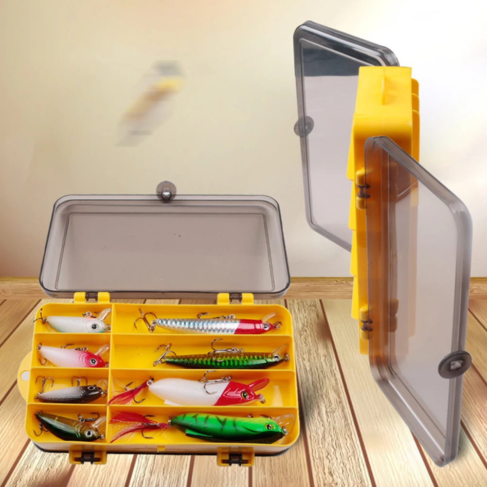 Портативный уличный ящик для рыболовных снастей водонепроницаемый