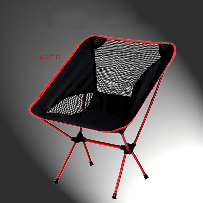 Satin Al Açık Kamp Seyahat Plaj Temel Malzemeleri Taşınabilir Katlanır Ay Sandalye