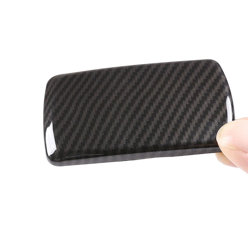 Car Styling Carbon Fiber Copilot Glove Box Handle Decoration Button Cover Stickers for BMW 3 Series G20 G28 Interior Accessories |