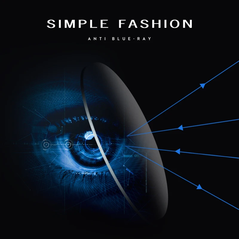 

NO.ONEPAUL Anti-Blu-ray Glasses Men Fashion Classic Optical Glasses Frame Computer Game Goggles Reading Learning Glasses for Men