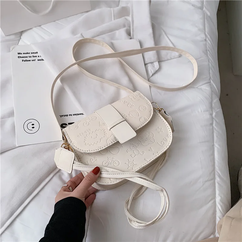 

Spot 2021 Spring Cash Women's Shoulder Bag Solid Color Crossbody Shoulder Bag One Piece Dropshipping Wholesale