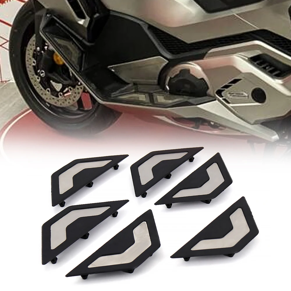 NEW Motorcycle Footboard Steps Motorbike Foot For HONDA For FORZA 750 Footrest Pegs Plate Pads For Forza750 For Forza 750 2021