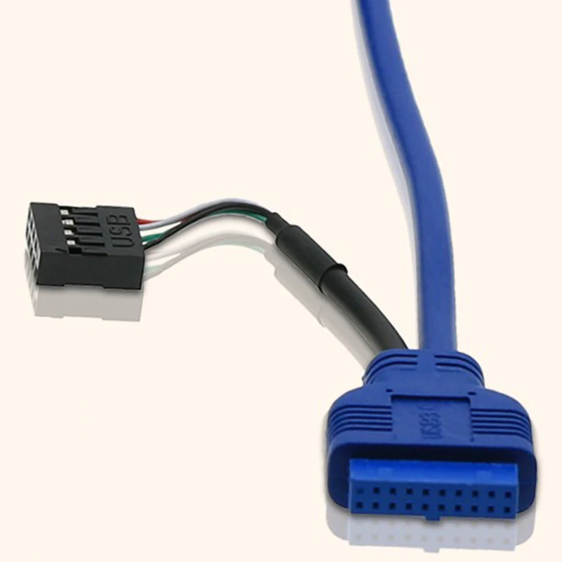 

USB 2.0+ 3.0 Port Chassis PC Computer Case o Front Panel Replace Cable 70cm