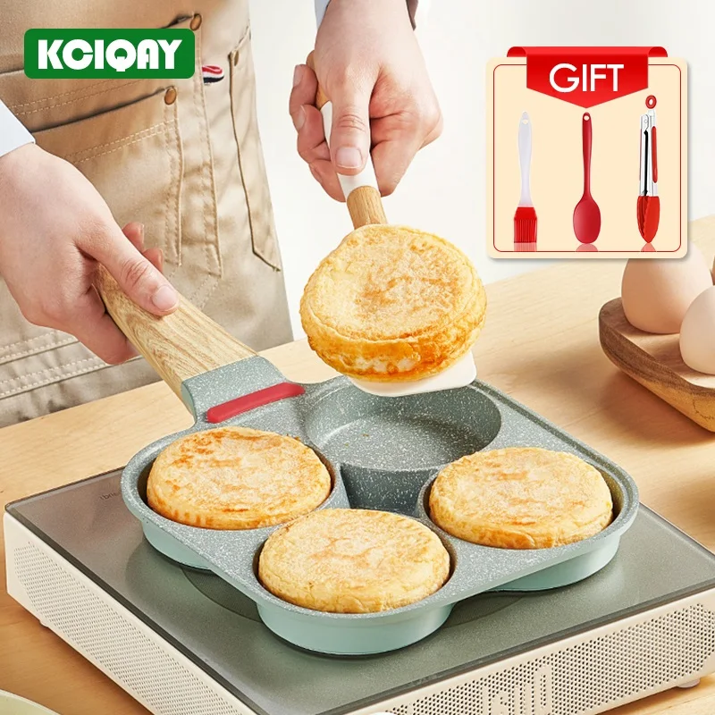 

New Upgrade Green Temperature Control Frying Pot Pan Thickened Omelet Pan Nonstick Egg Burger Steak Pancake Pan Kitchen Cookware