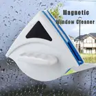 Магнитная щетка для мытья окон, стеклоочиститель, двусторонний инструмент для чистки, губка, щетки для очистки высотных глазурованных окон