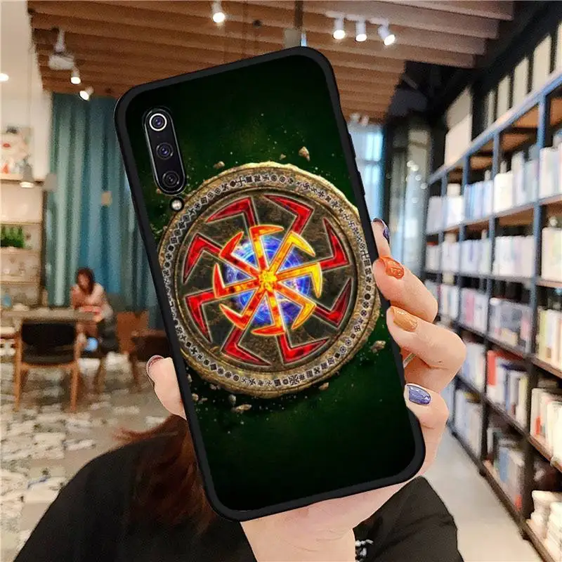 

Slavic Viking symbol Kolovrat Phone Case For Xiaomi Redmi 7 9t 9se k20 mi8 max3 lite 9 note 8 9s 10 pro