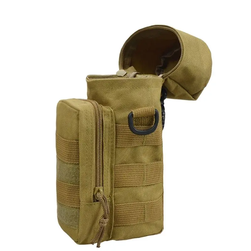 New Camping Riding Outdoor Kettle Bag Hanging Bag Waist Bag Multifunctional Tactical One Shoulder Bag