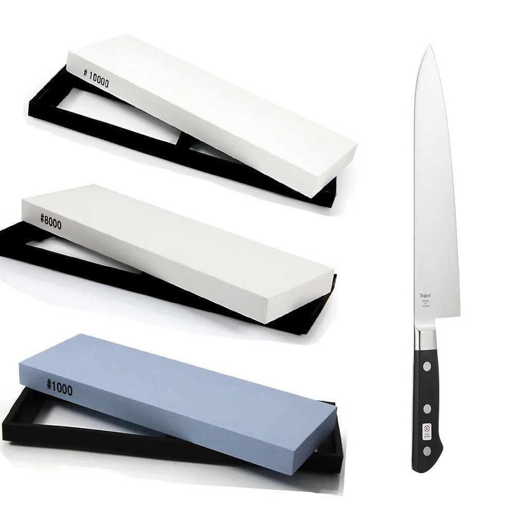 Точильный камень для ножей 10000 зерен заточка воды каменный корунд бритвенная