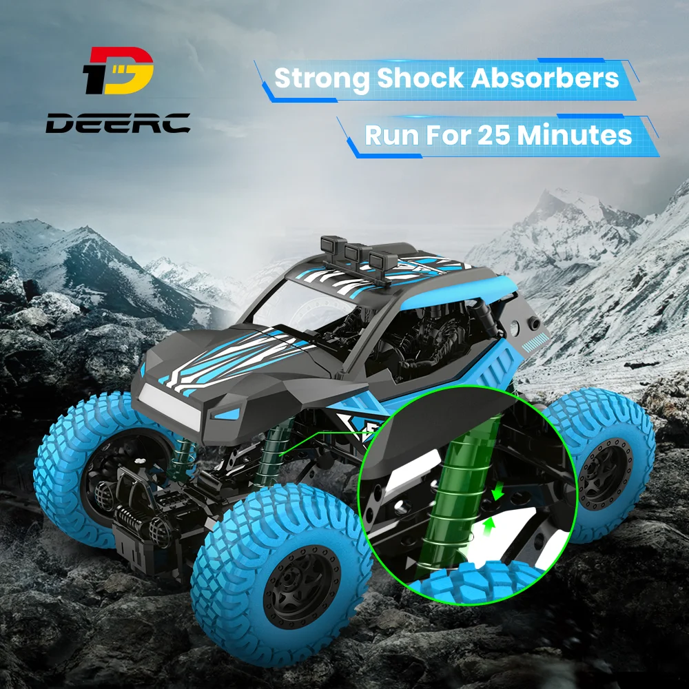 DEERC DE32 RC Car 2 4 ГГц пульт дистанционного управления внедорожные грузовики