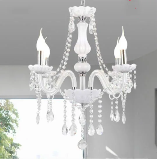 Светодиодная хрустальная люстра домашнее освещение современный канделябр для