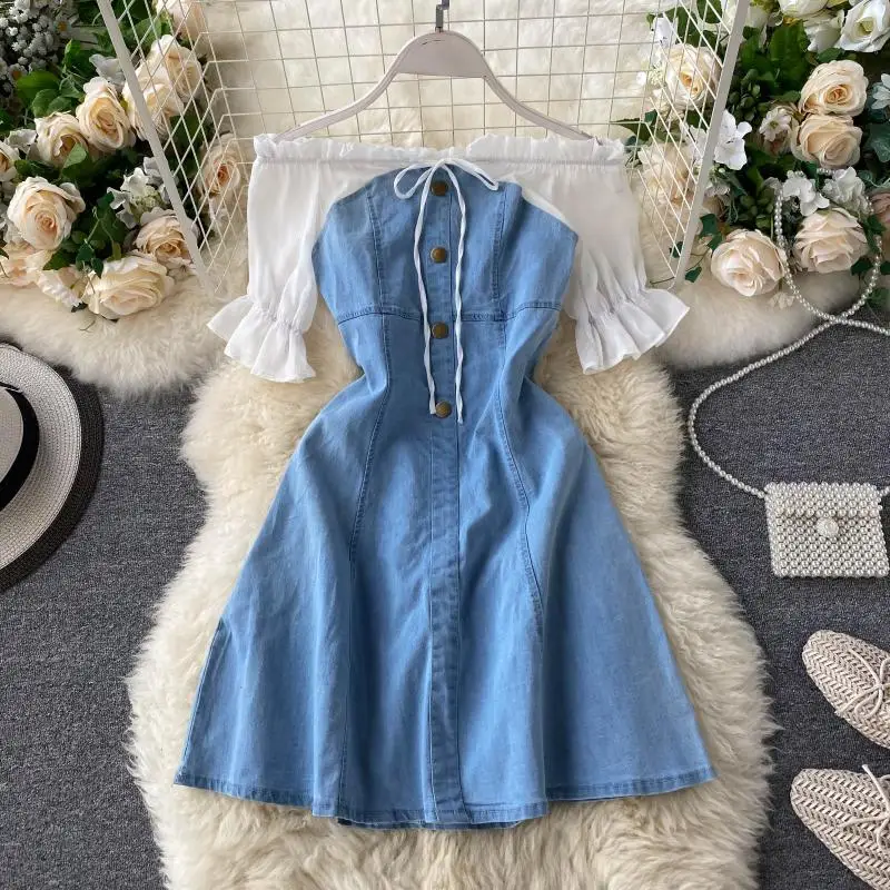 Очень сказочное платье для женщин 2020 новое сладкие деревянные уши Воротник без