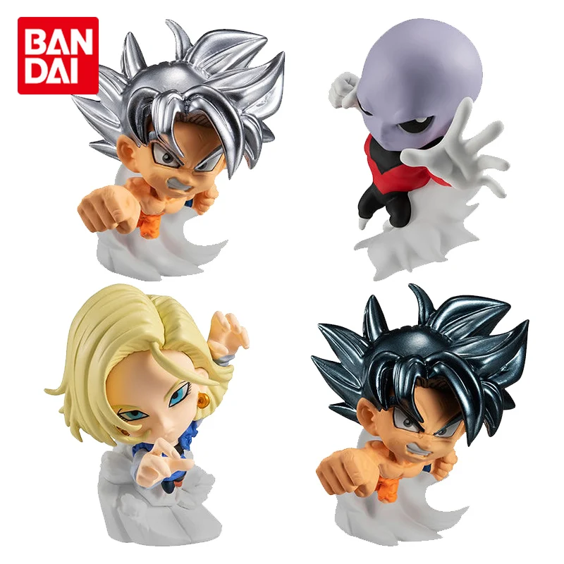 

Bandai Genuine Gashapon Toy Dragon Ball Super Gashapon Soldier Action Figure Doll 04 Son Goku Broli Vegeta Collection