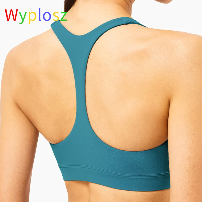 Wyplosz Sexy Crop Top Bra Gym Sport Tops Yoga Bralette Corset Push Up Sports Bra Women Fitness Workout Running Haut Nude Clothes