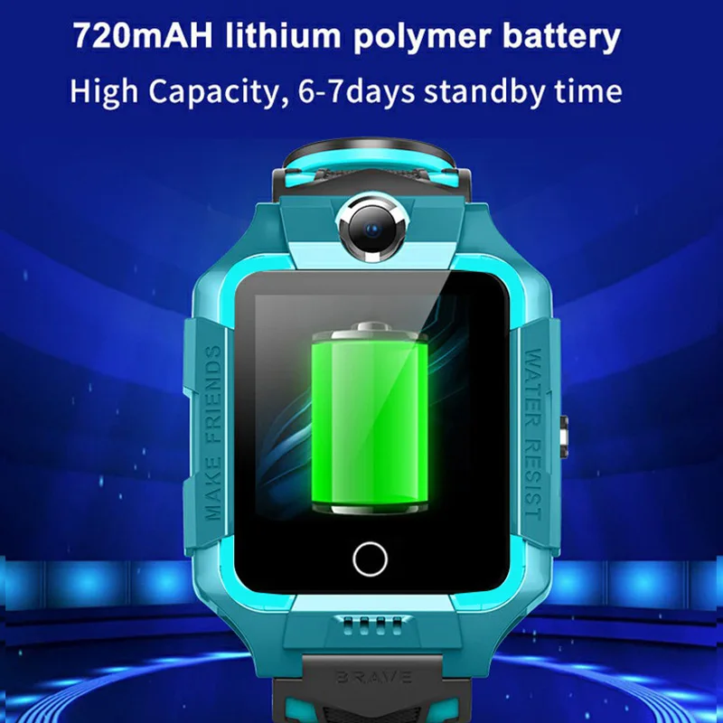 

Kids Smart Watch Phone Call Digital Screen Waterproof Wristwatch GPS Locator 2G/4G BMF88