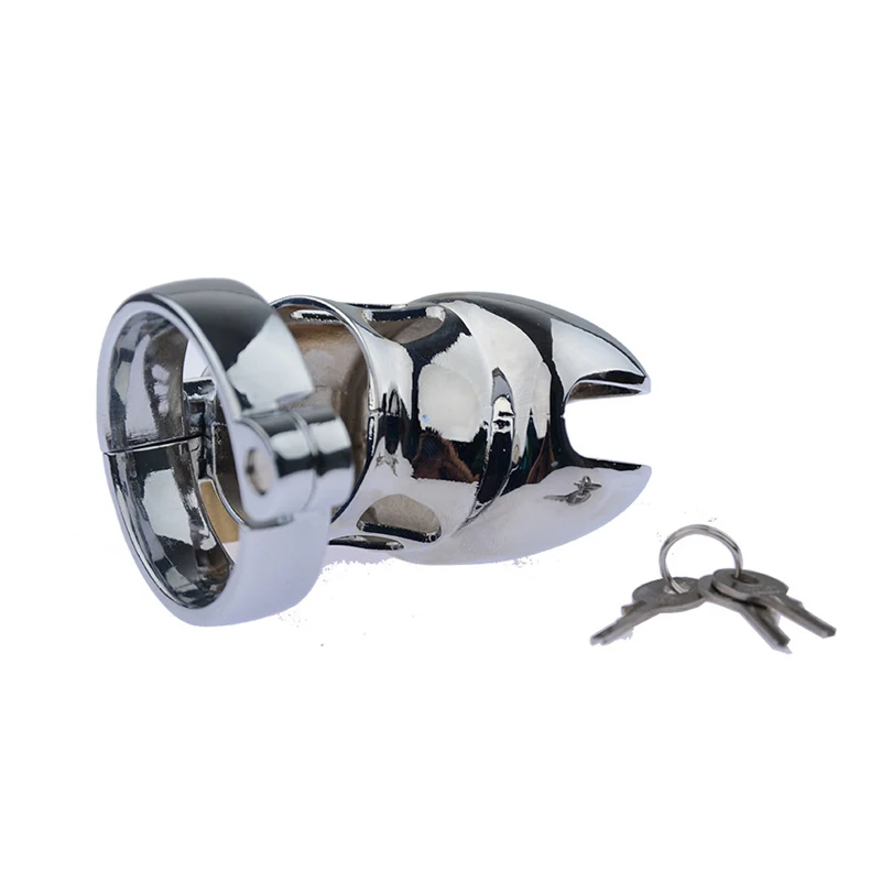 Стальная клетка верности для мужчин устройство пениса кольцо на пенис интимные