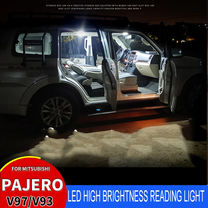 

For Mitsubishi Pajero V97V93 Reading Light LED Modification of reading lamp Interior Light Car Accessories Interior