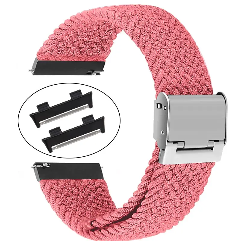 

Nylon Braided Solo Loop Band for Oppo Watch 41mm 46mm Strap for Oppo Watch Strap 41mm 46mm Accessories Band