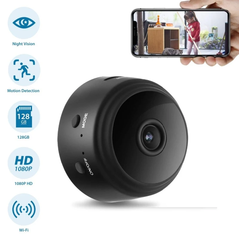 1080P/4K HD Беспроводная Wi Fi мини камера видеокамера умный дом Безопасность DVR ночное