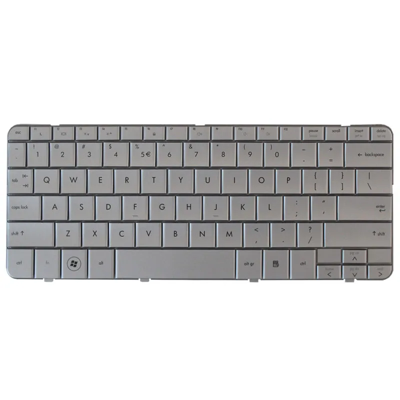 Новая клавиатура для ноутбука HP Pavilion DM1-1000 DM1 dm1-1027tu DM1-1005TU Серебряная замена |