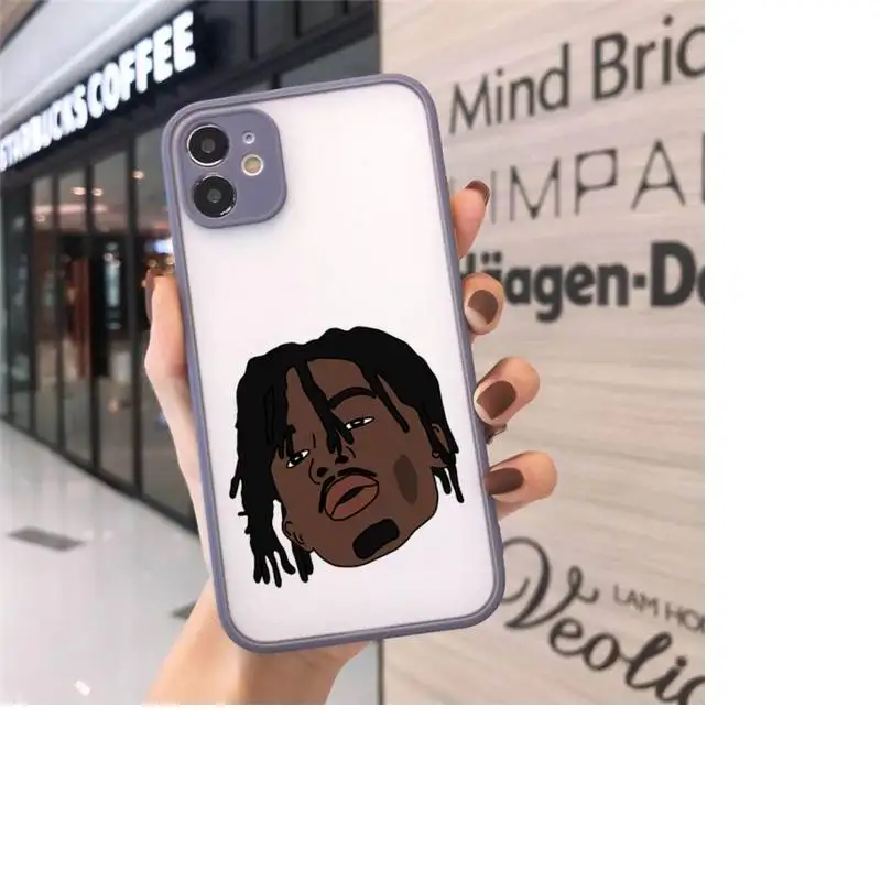 

Playboi Carti star singer rock Phone Case Matte Transparent for iPhone 7 8 11 12 s mini pro X XS XR MAX Plus cover funda