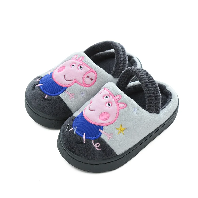 Оригинальная милая детская повседневная обувь Peppa Pig для зимы весны и осени